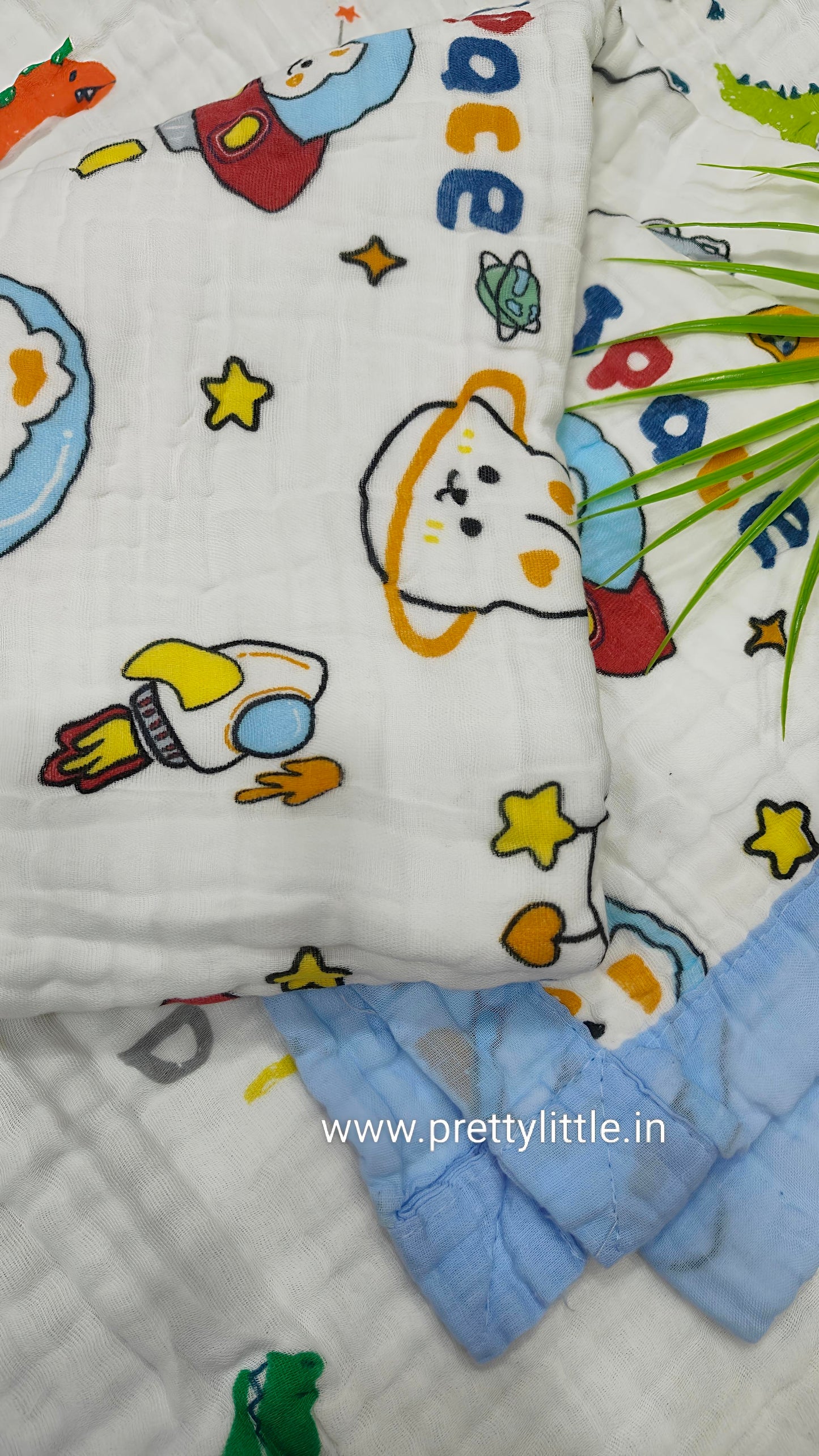 Soft 6-Layer Muslin Blanket(110*110cm) (best one dispatched)