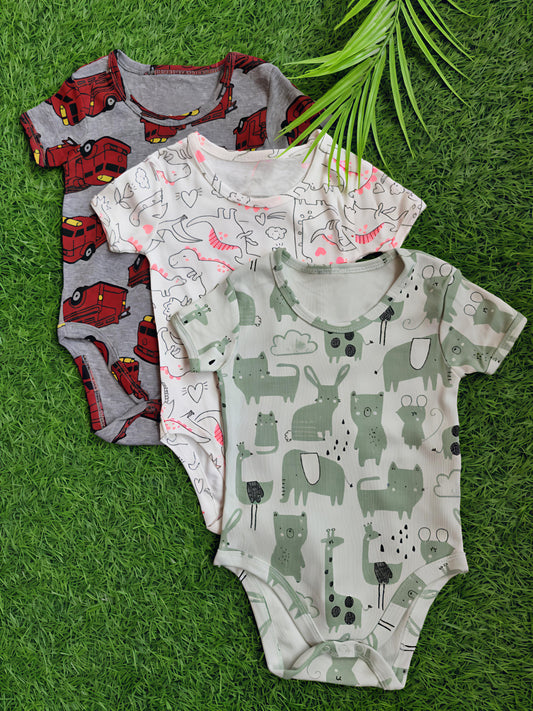 Pack of 3 Cute Rompers (Best 3 dispatched)