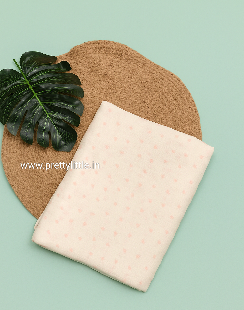 Pack of 3 Double Layer Muslin Swaddles - Soft & Breathable Cotton (Copy)