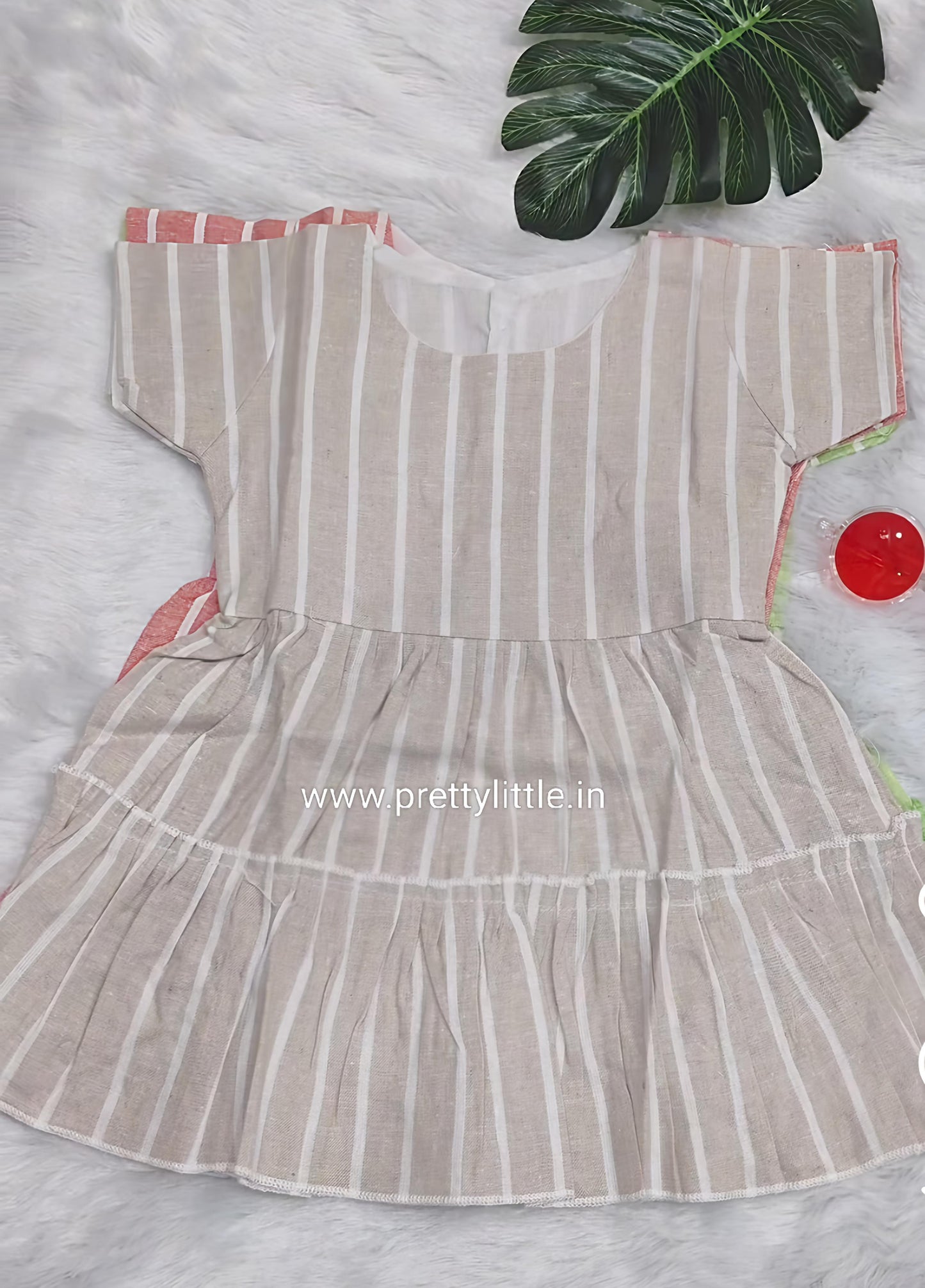 Budget Striped summer Cotton Frock – Stylish & Comfortable (best 1 dispatched)