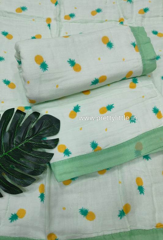 Soft 6-Layer color Muslin Blanket(110*110cm) (best 1 dispatch)