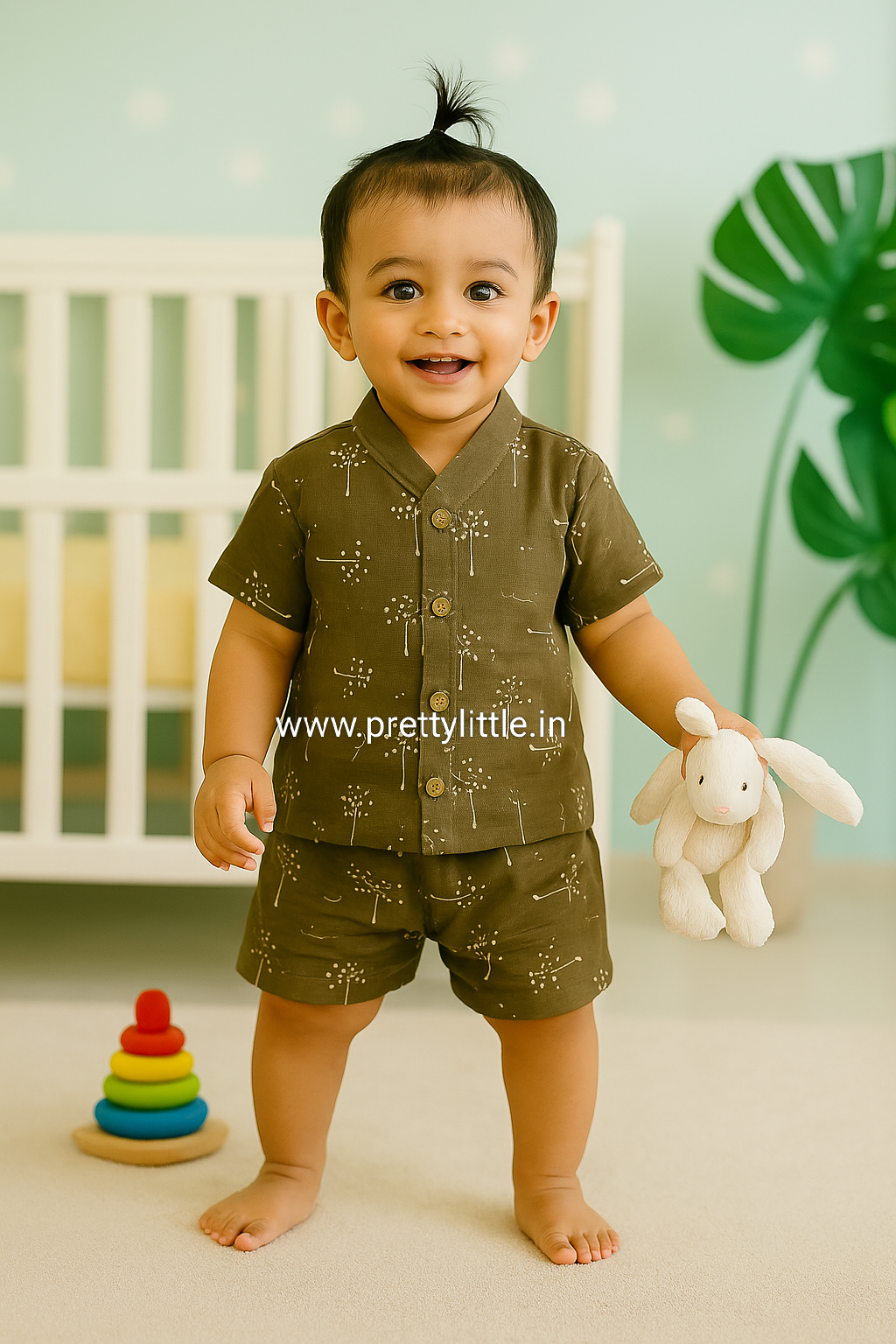 Muslin co-ord Sets – Stay Cool, Stay Cute! (0-1 year standard size) ( Best 3 dispatched)