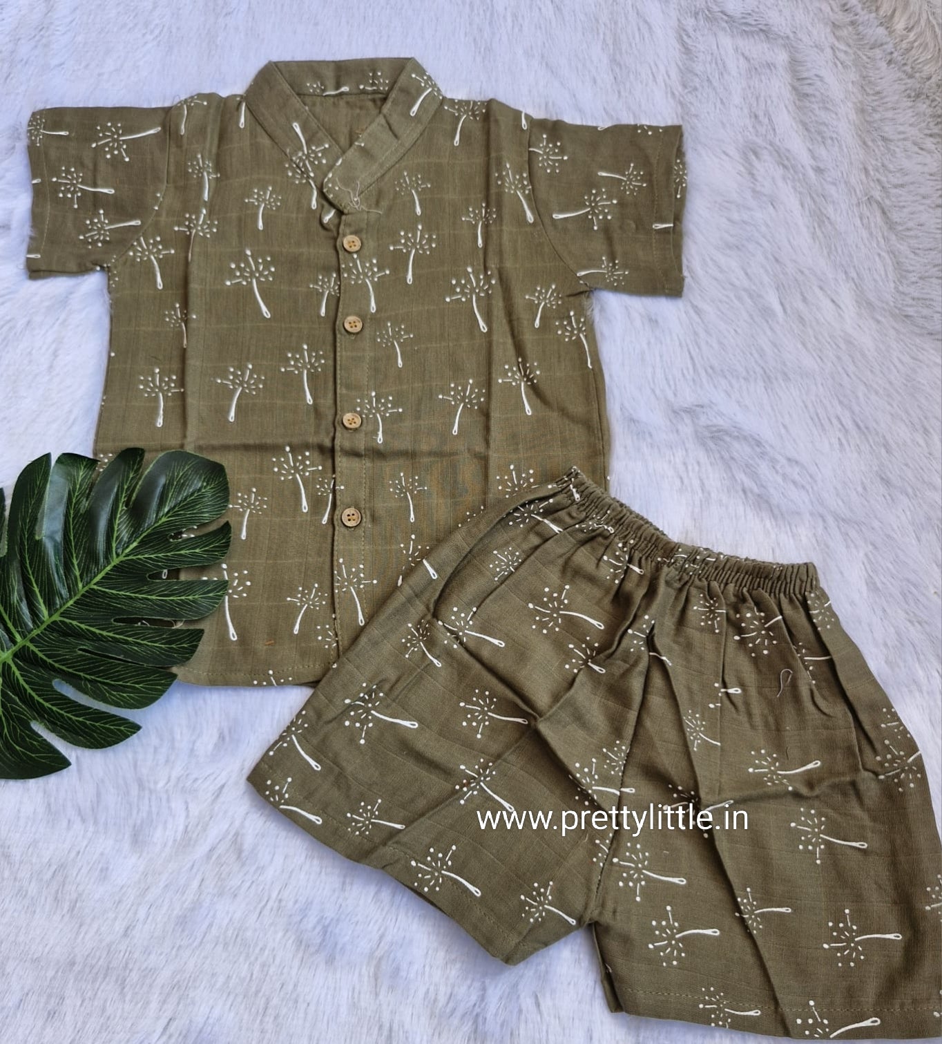 Muslin co-ord Sets – Stay Cool, Stay Cute! (0-1 year standard size) ( Best 3 dispatched)