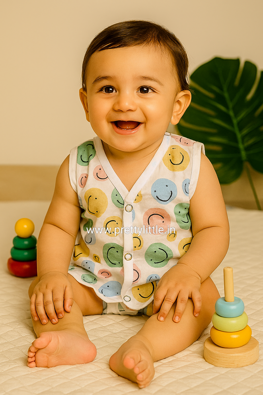 Combo Pack of 5 Muslin Jablas for Babies