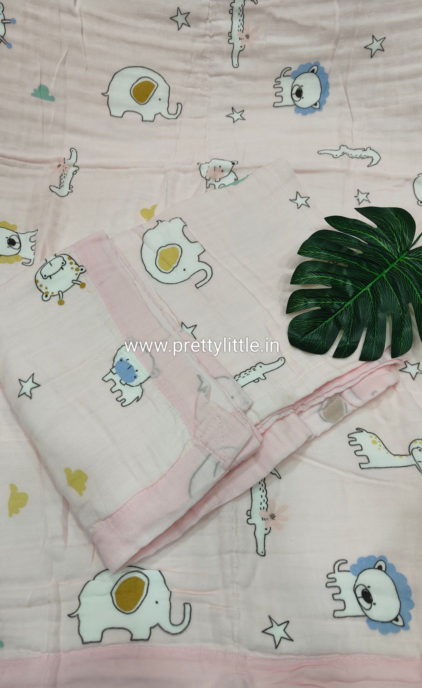 Soft 6-Layer color Muslin Blanket(110*110cm)
