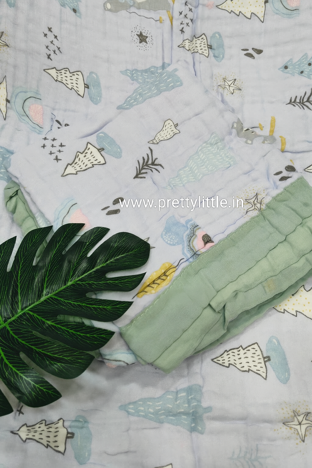 Soft 6-Layer color Muslin Blanket(110*110cm)