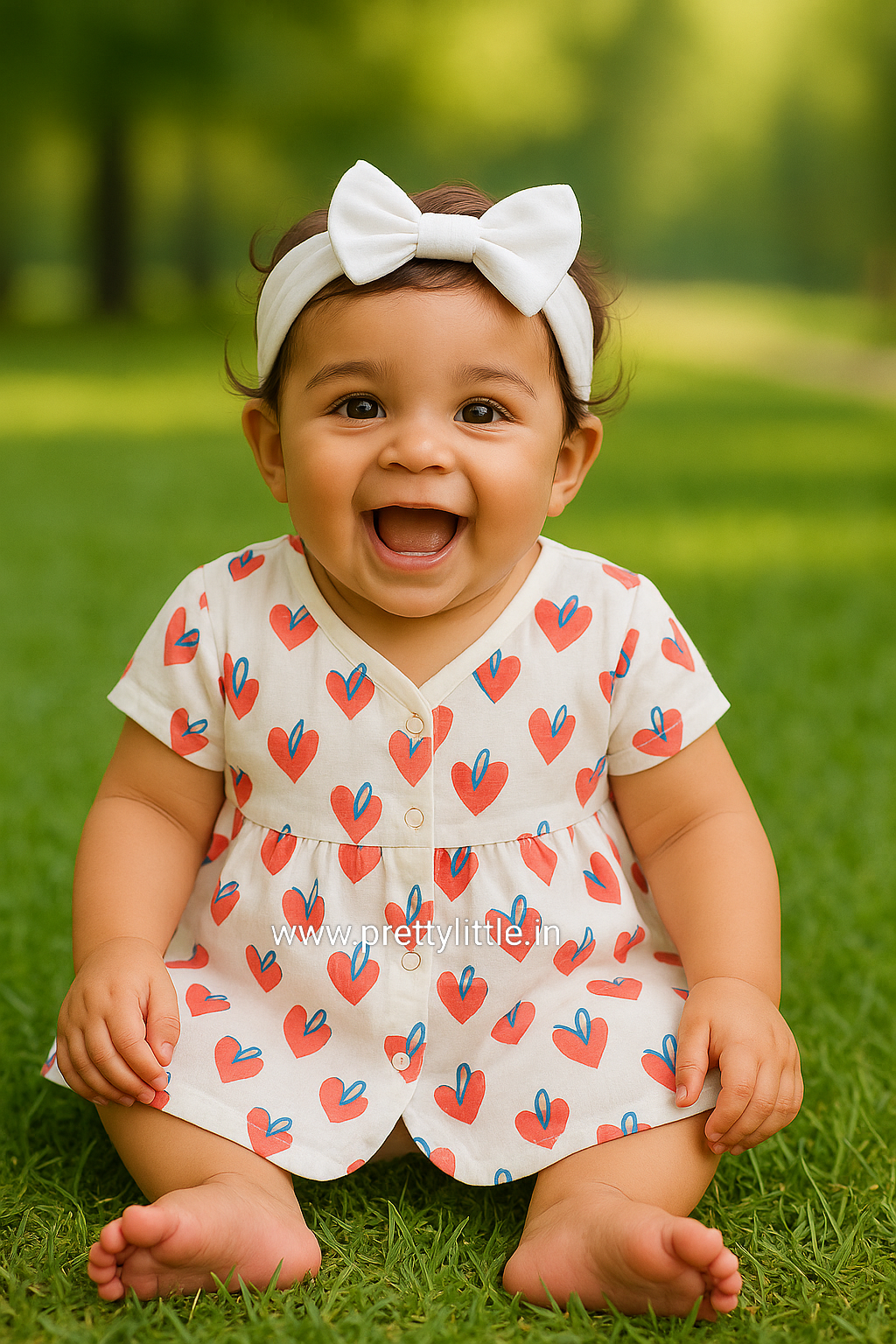 (Any 5) Combo Pack of Muslin soft Frocks for Babies