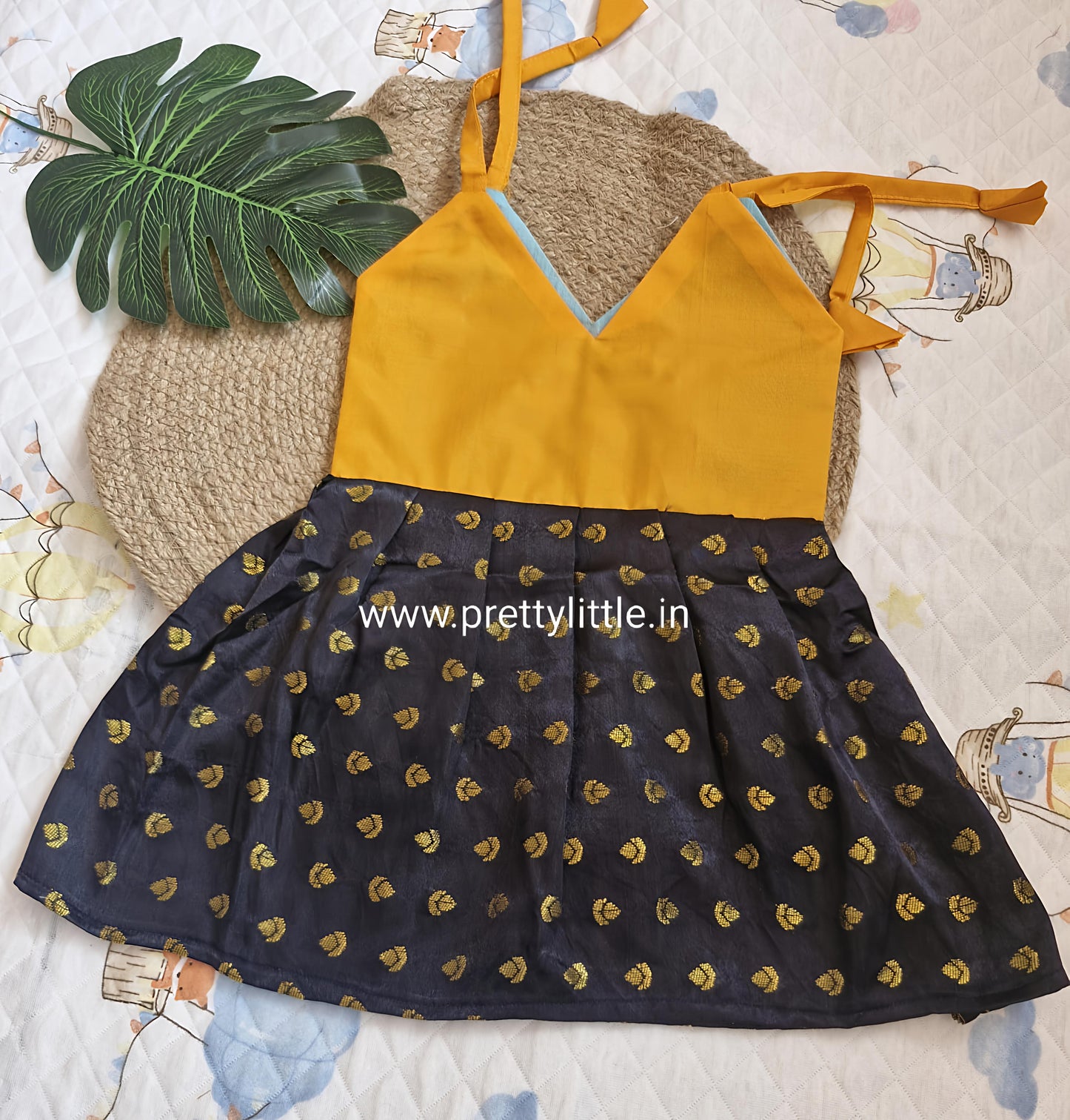 Traditional Baby Frock | Size 0–6M | ₹99 (any4)
