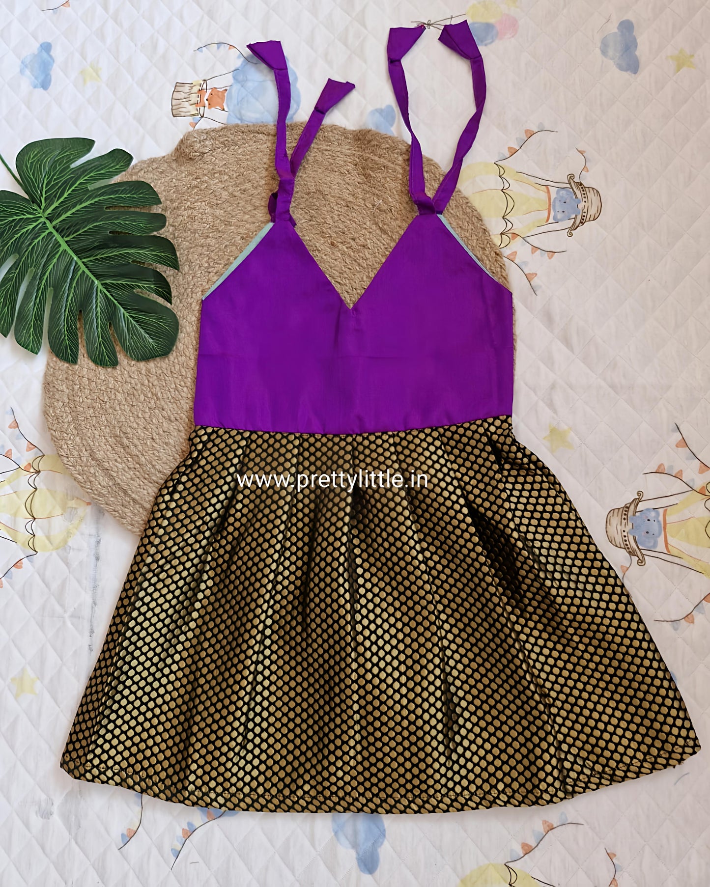 Traditional Baby Frock | Size 0–6M | ₹99 (any4)