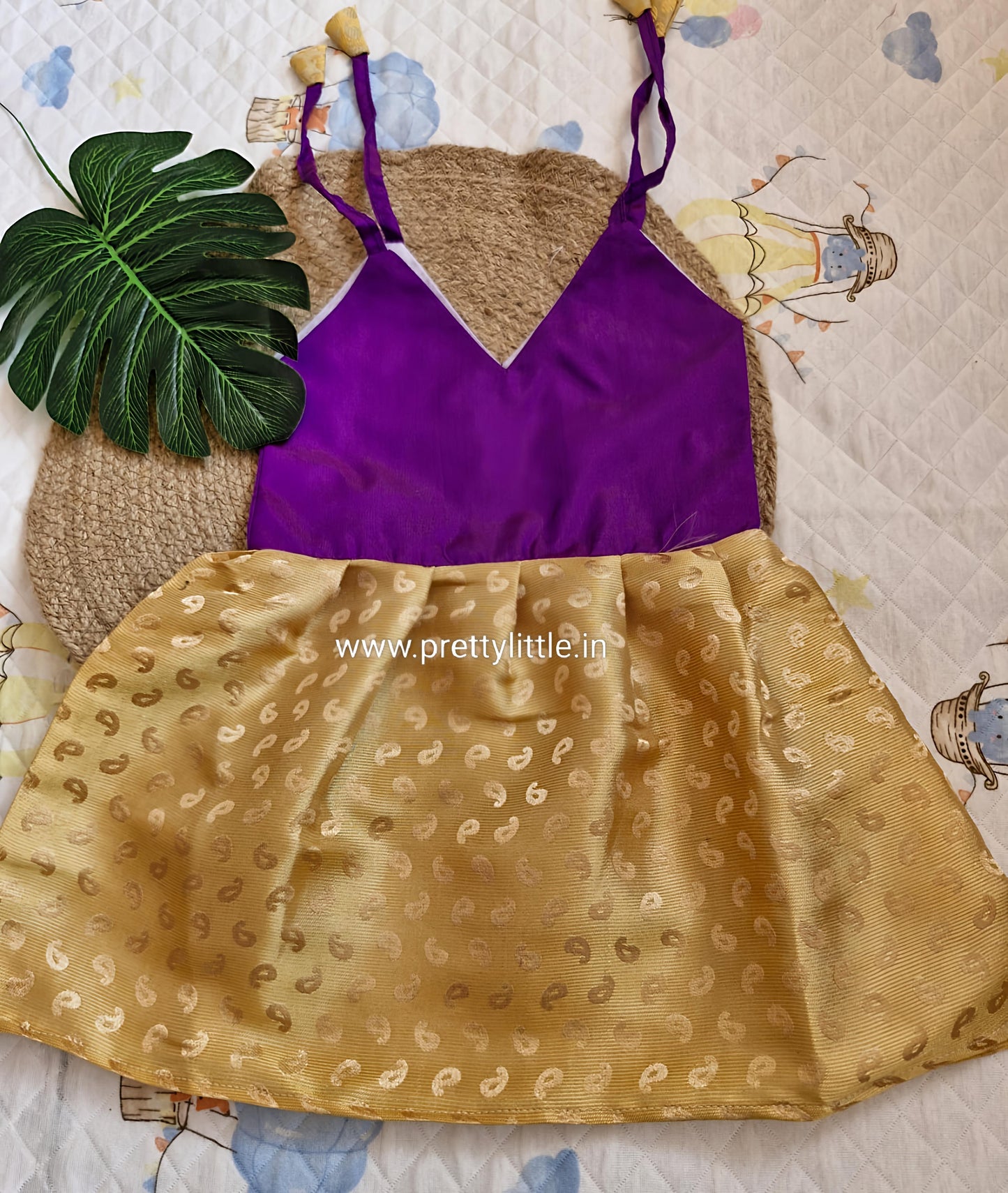 Traditional Baby Frock | Size 0–6M | ₹99 (any4)