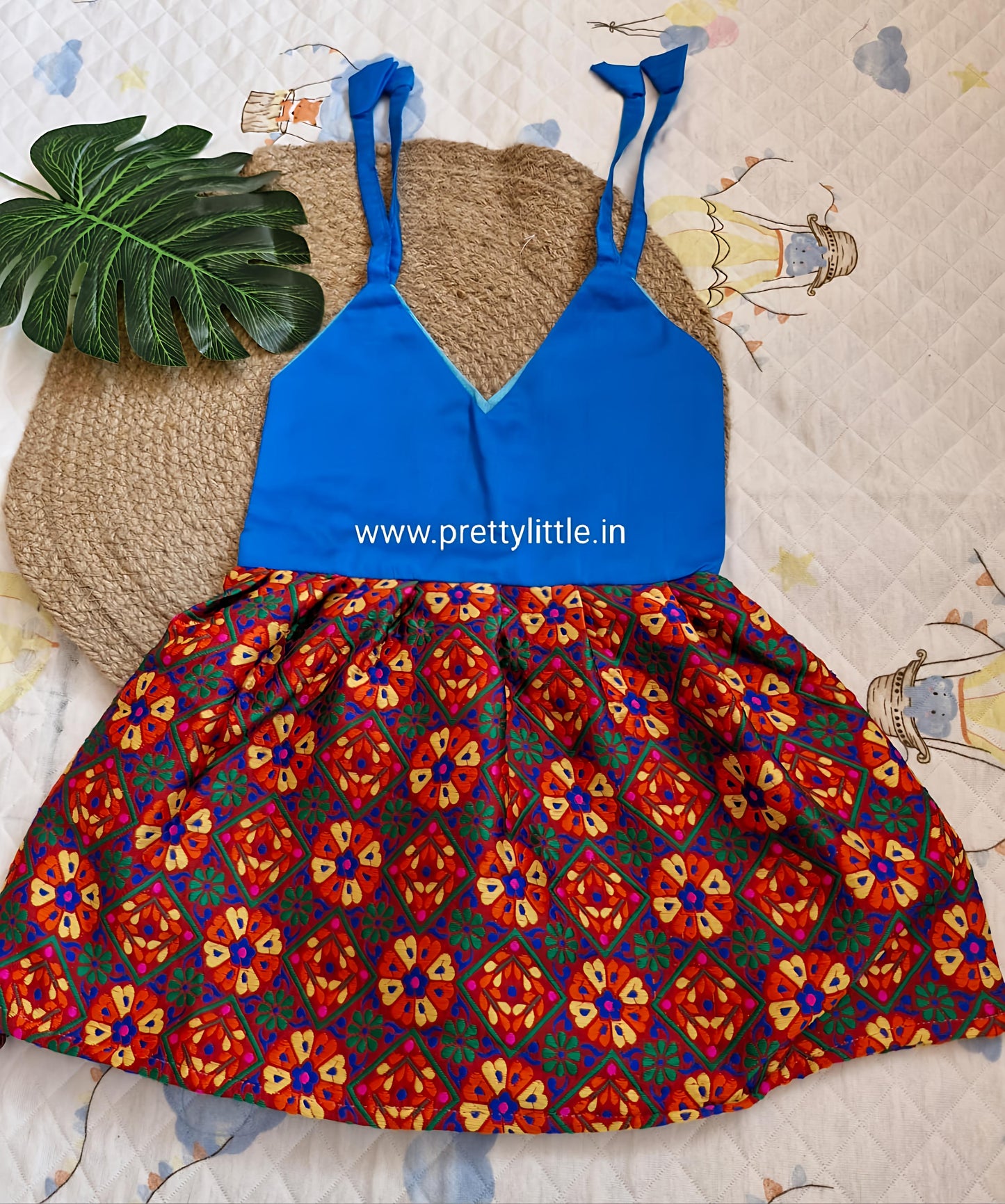 Traditional Baby Frock | Size 0–6M | ₹99 (any4)