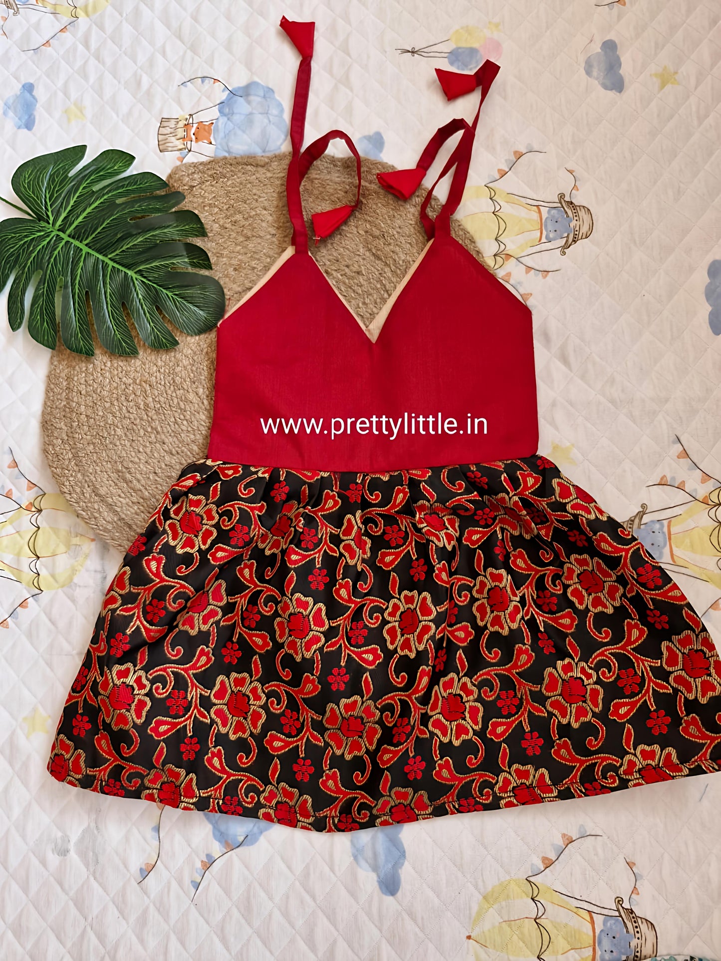 Traditional Baby Frock | Size 0–6M | ₹99 (any4)