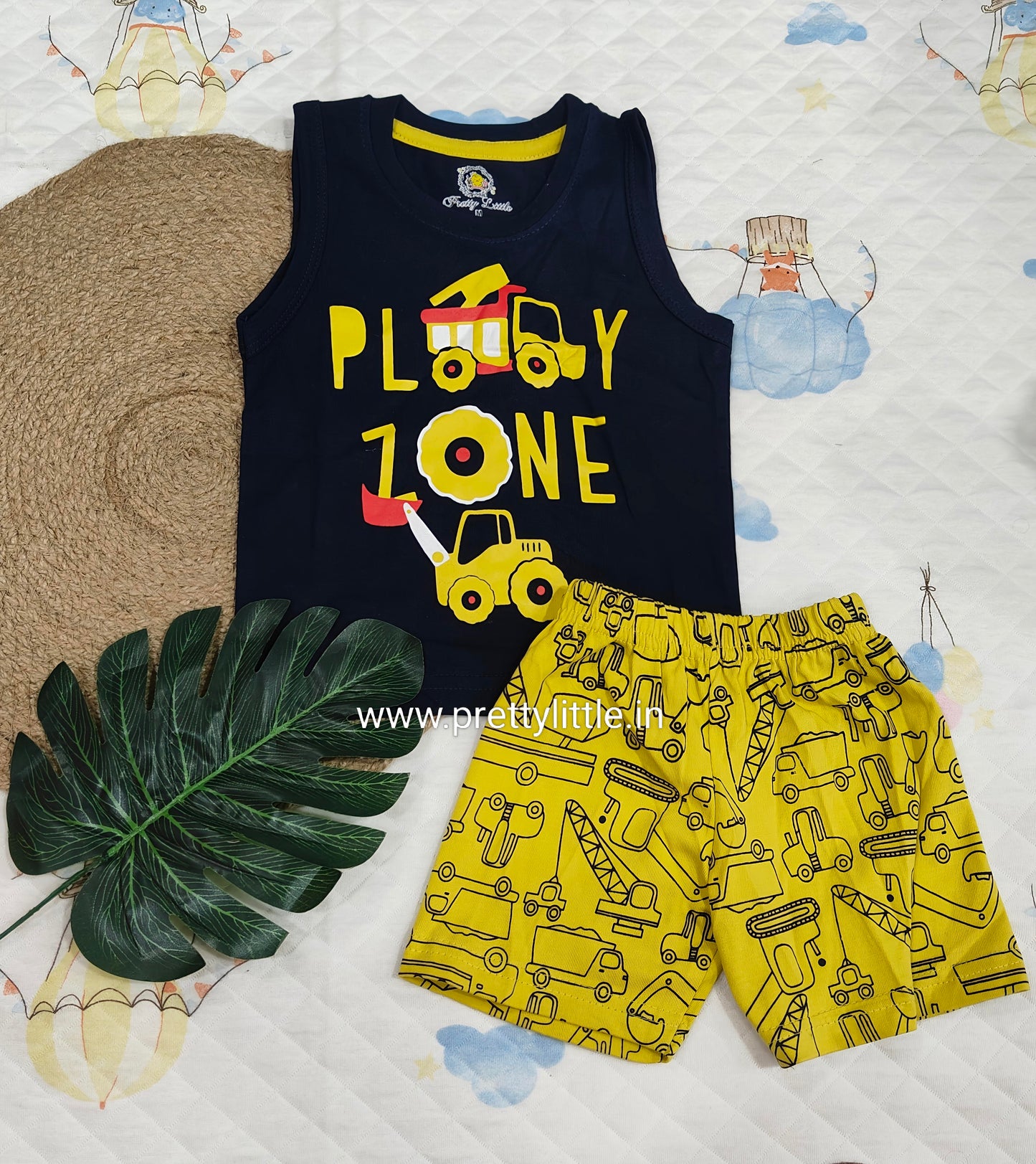 Any one Sleeveless Set for Boys | 0-2 Years | Stay Cool, Stay Cute!