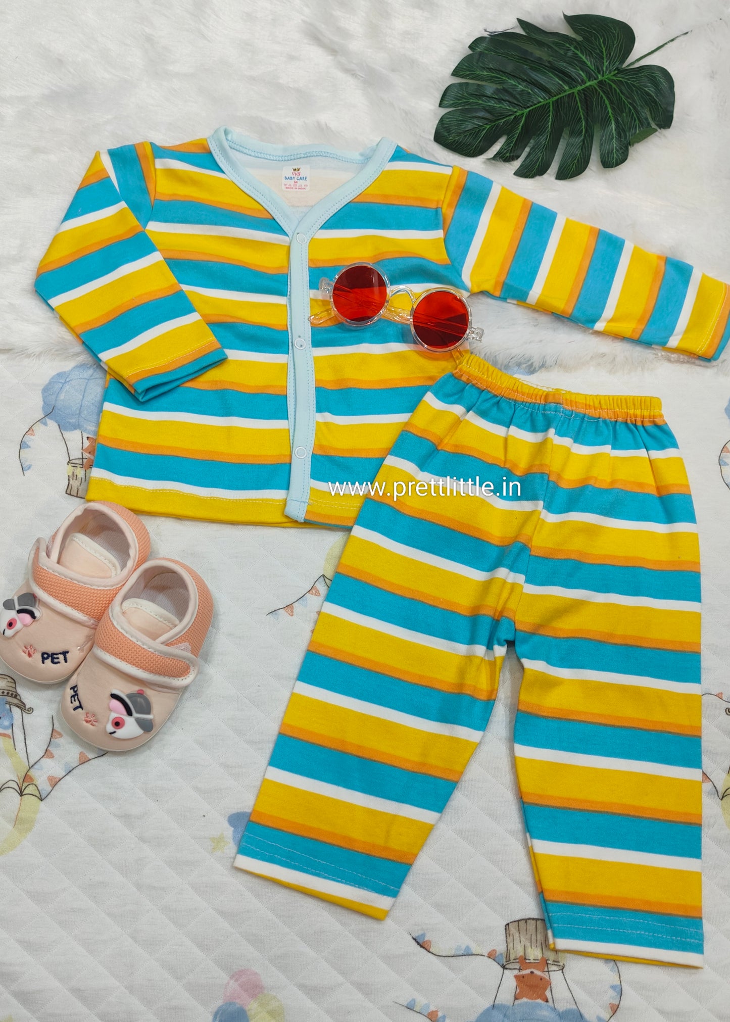 Soft Cotton Baby Night Suit –Moonbeam Cuddles (best 1 dispatched)