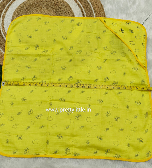 Muslin Hug Hooded cap Towel - Gentle & Breathable(best one dispatched)