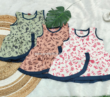 Combo summer Cotton Frock – Stylish & Comfortable (best 3 dispatched)