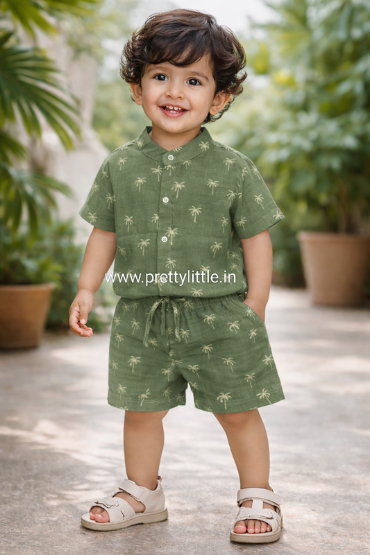 Cloud Soft Muslin Co-Ord – Pack of 4 (any 4)| 0–3 Years