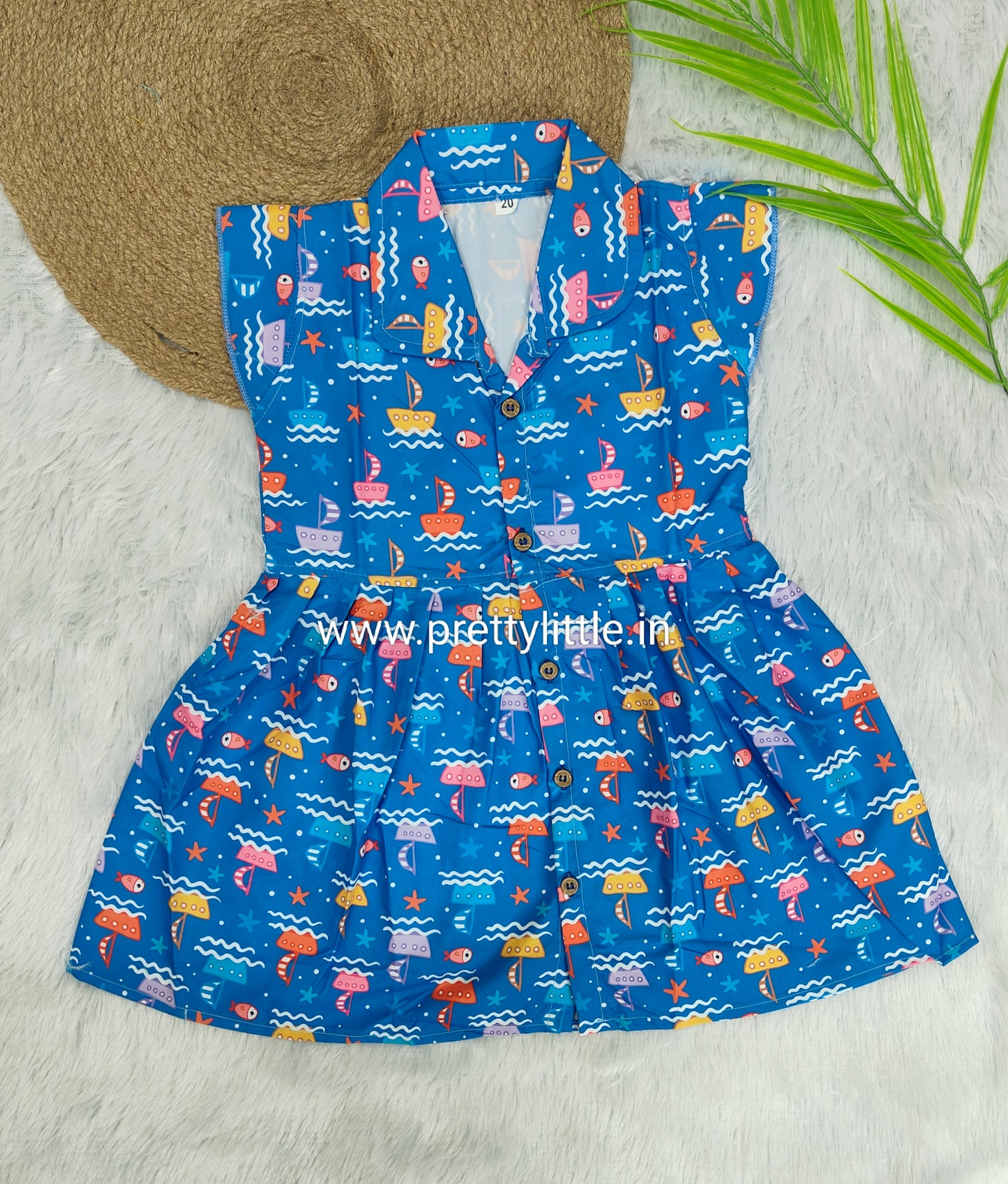 Budget-Friendly Assorted Cotton Frocks – Pack of 10