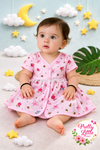 (Any 5) Combo Pack of Muslin color soft Frocks for Babies