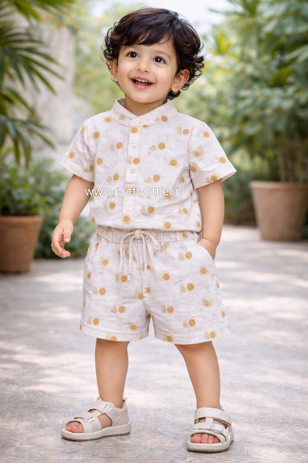 CloudSoft Muslin Co-ord Set – Ultra-Soft Baby Wear (0–3 Years)