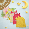 Girl Comfy Tots Cotton Sleeveless Vest value Pack (pack of 5) – 0-2 Years