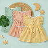 Cute Stripe Girls Cotton Frock Combo – Pack of 3 Summer Frock (0-3 Years) (any 3)