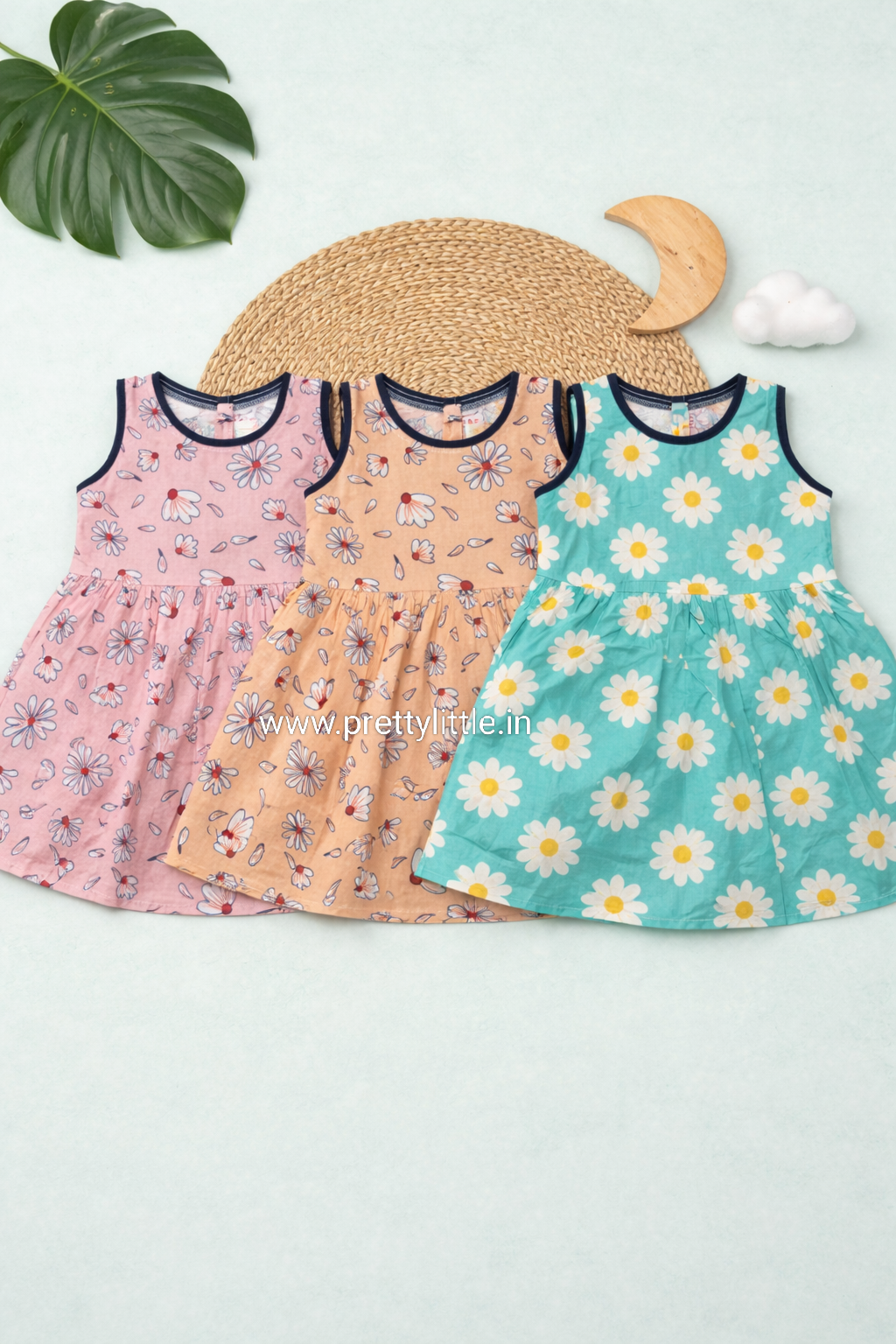 Combo summer Cotton Frock – Stylish & Comfortable (best 3 dispatched)