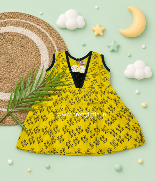 v neck summer Cotton Frock – Stylish & Comfortable (best 3 dispatched)