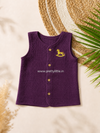 Cricnkled Muslin Sleeveless Baby Top – Soft Cotton Comfort| 0-2 Years (Any 1)
