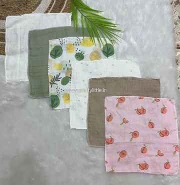 Pack of 6 Face moth cloth - Ultra Soft Baby Towel (Best 6 dispatched)