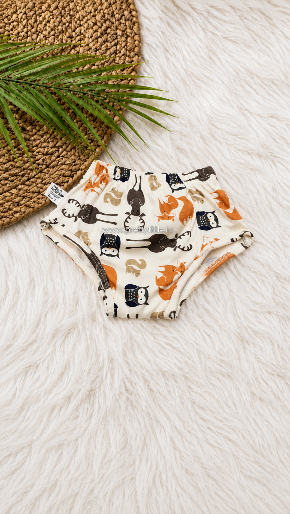 Baby padded underwear Training Shorts- Soft, Breathable