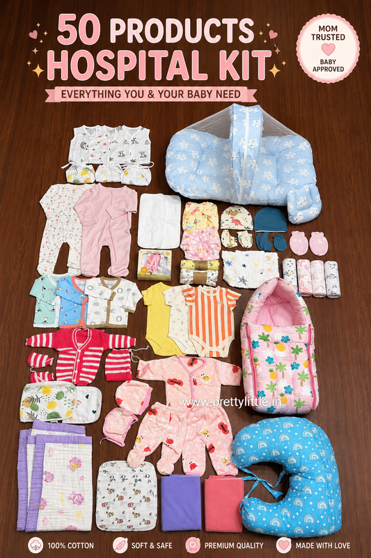 Premium 50 Ultimate Newborn Hospital Kit