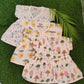 Muslin Frock Combo Pack for 0-8month  (Set of 3)