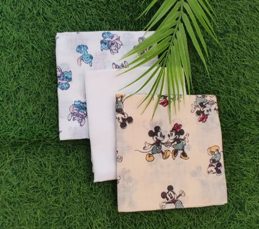 Muslin Towel Combo Pack (best 3 will be dispatched))