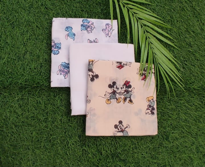 Muslin Towel Combo Pack (best 3 will be dispatched))