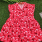 Elegant Floral Cotton Frock (best one)