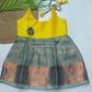 Pongal Cute Baby pattu Frock (6-12M)