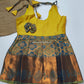 Pongal Cute Baby pattu Frock (6-12M)