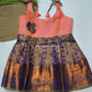 Pongal Cute Baby pattu Frock (6-12M)