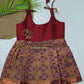 Pongal Cute Baby pattu Frock (6-12M)