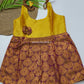 Pongal Cute Baby pattu Frock (6-12M)