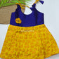 Pongal Cute Baby pattu Frock (6-12M)