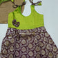 Pongal Cute Baby pattu Frock (6-12M)