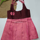 Pongal Cute Baby pattu Frock (6-12M)