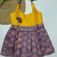 Pongal Cute Baby pattu Frock (6-12M)