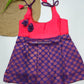 Pongal Cute Baby pattu Frock (6-12M)