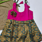 Cute Baby pattu Frock (0-6M)