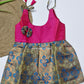 Cute Baby pattu Frock (0-6M)
