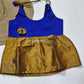 Cute Baby pattu Frock (0-6M)