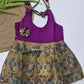 Cute Baby pattu Frock (0-6M)